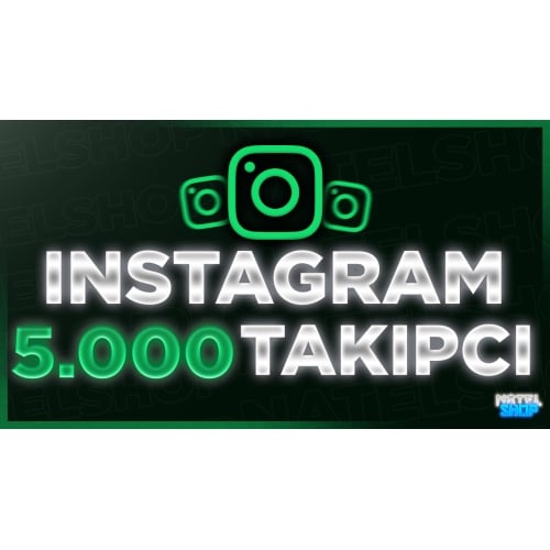  ⭐KALİTELİ INSTAGRAM 5.000 GERÇEK TAKİPÇİ⭐